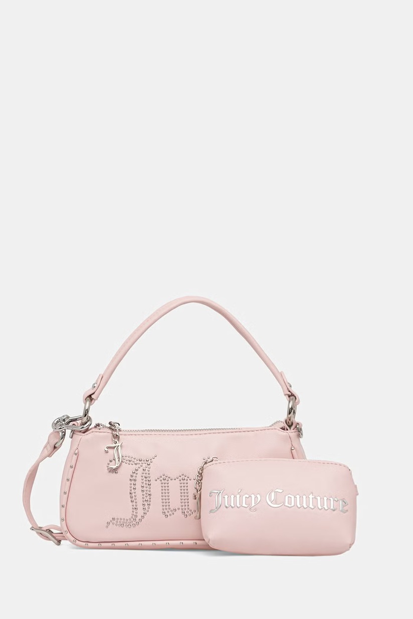 Juicy Couture バニティバッグ　ベイビーピンク　スウェード地 Juicy Couture сумка crossbody для женщин из искусственной кожи