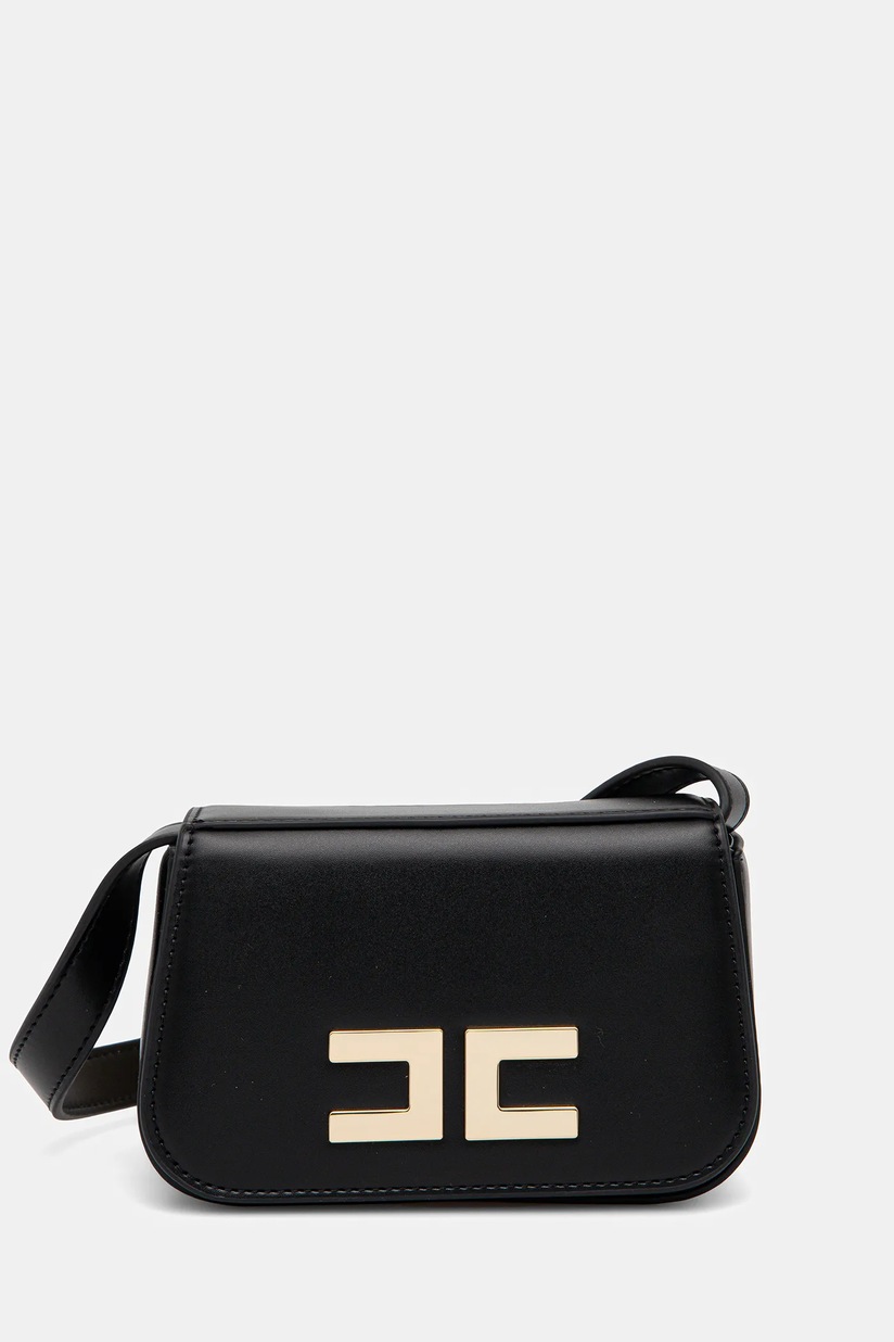 Elisabetta Franchi geantă culoarea negru, EFBO103.C.TV025 | ANSWEAR.ro