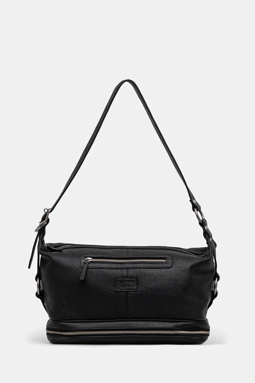 Martine Rose leather bag Bondage black color 1200LP13001 at PRM US