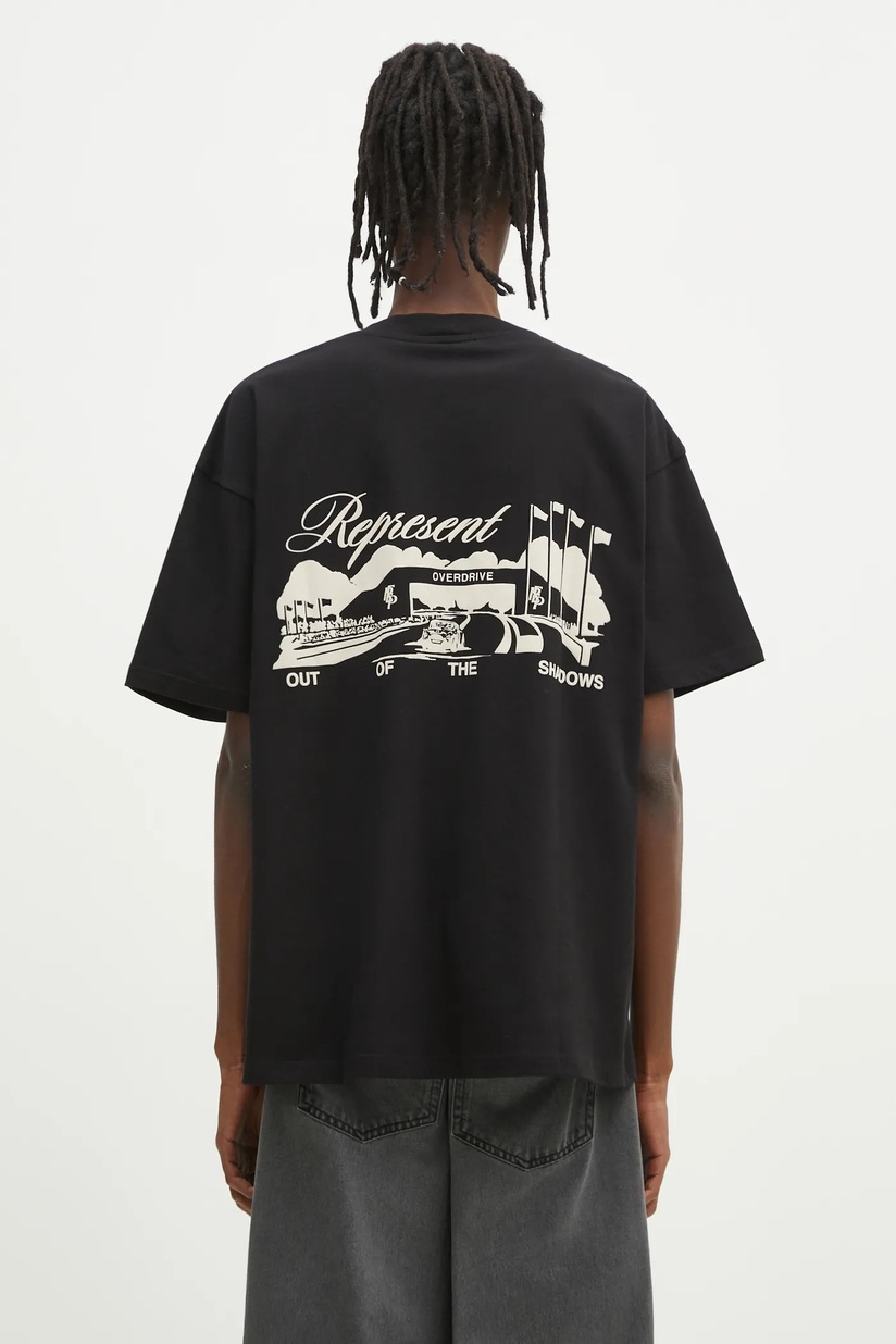 Represent cotton t-shirt Represent Owners Club men's gray