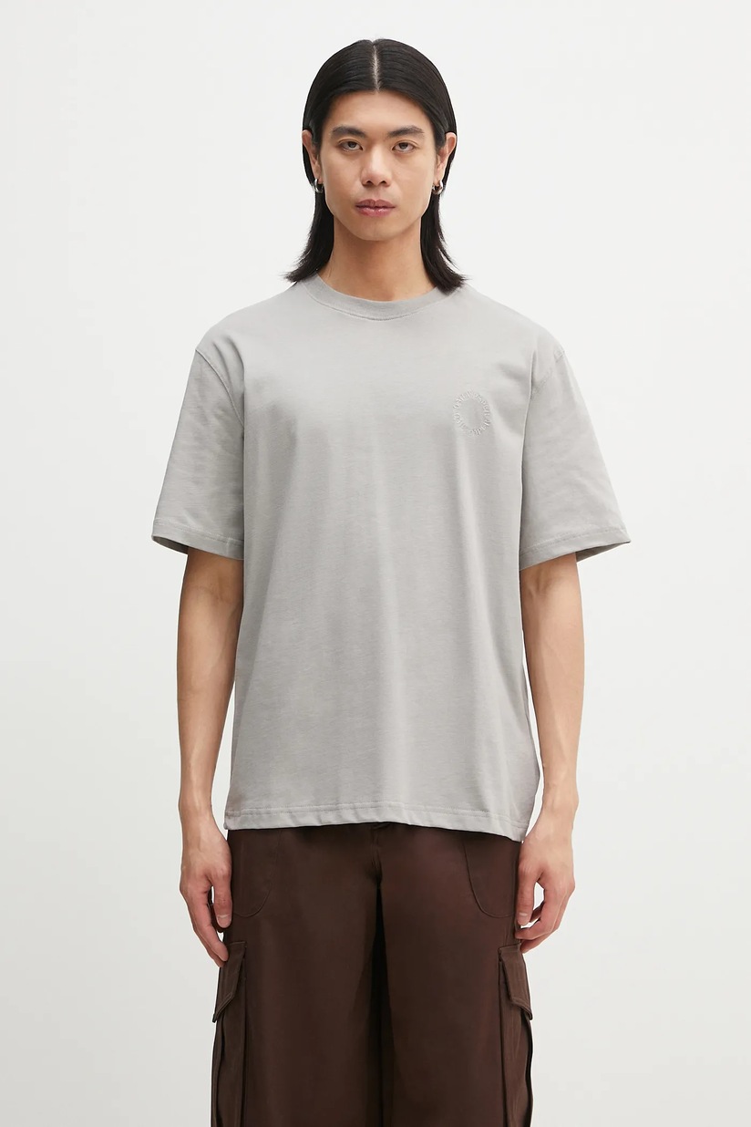 Carhartt WIP cotton t-shirt Standard Crew Neck T-Shirt 2-pack gray