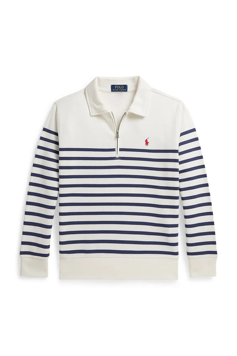 Детская кофта Polo Ralph Lauren цвет белый однотонная 323958157001