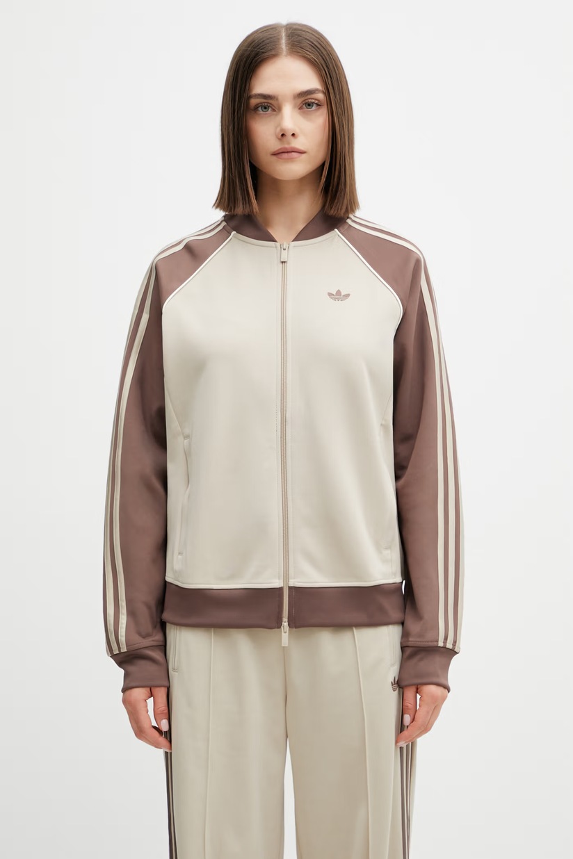 アディダス●レディース＜BULLS スウェットブルゾン＞M0917m adidas アディダス BLUZA BULLS SWEATER ブルズ スウェット トレーナー