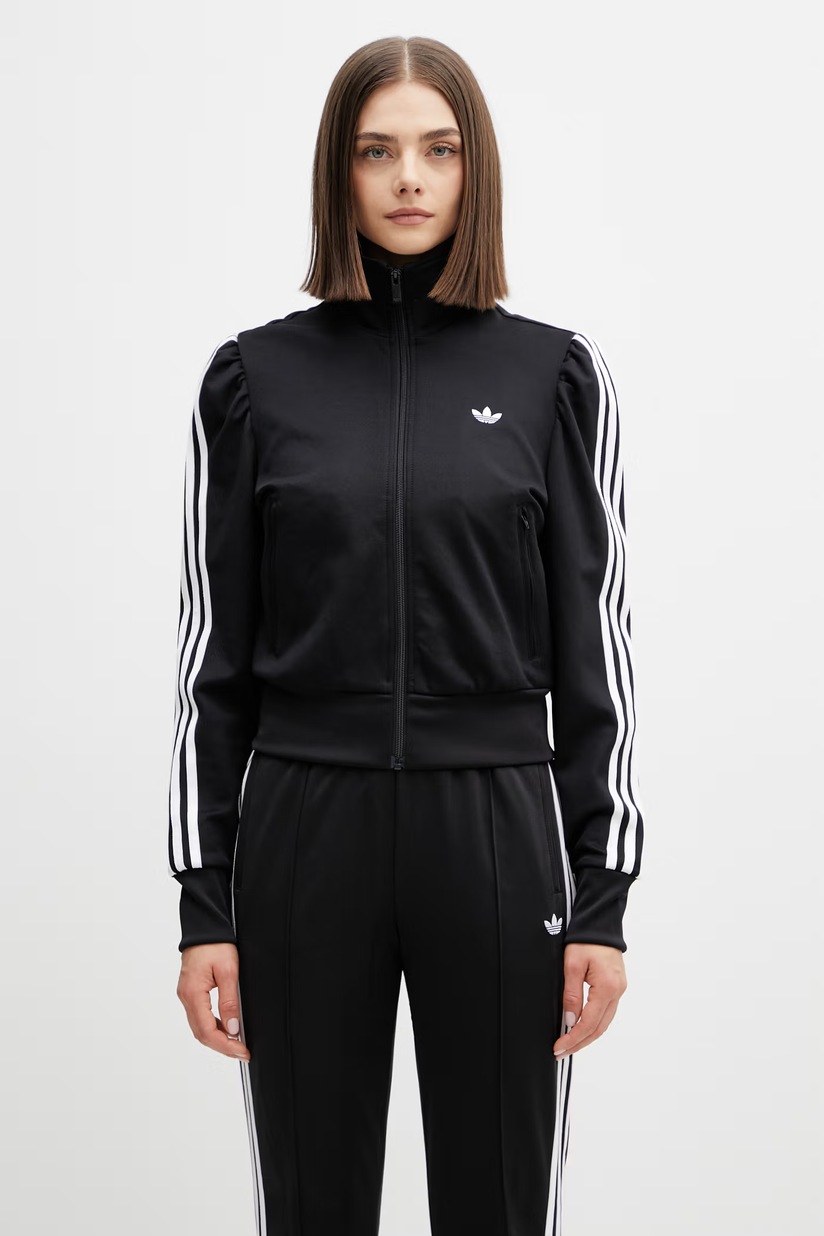 adidas Originals sweatshirt Montreal Tracktop women's brown color