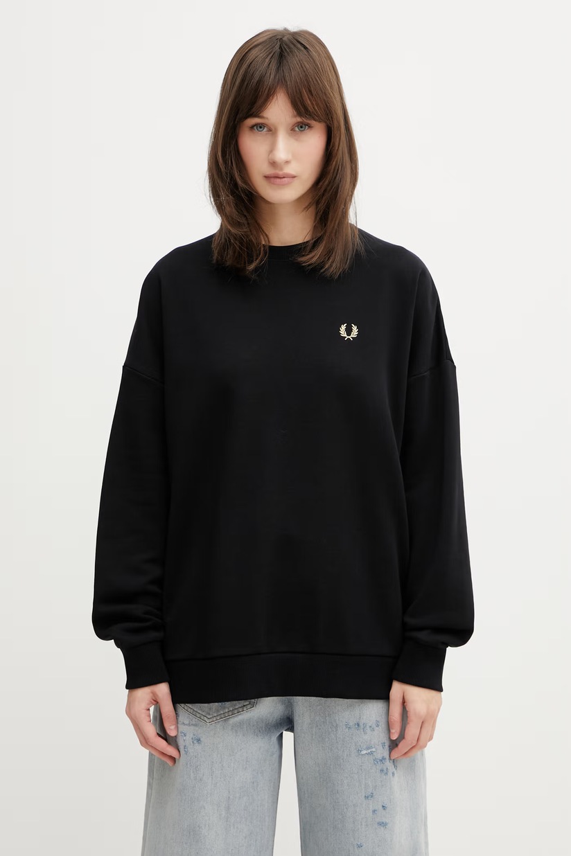 Kenzo cotton sweatshirt Flower Boke 2.0 Cropped Sweat PRM EU