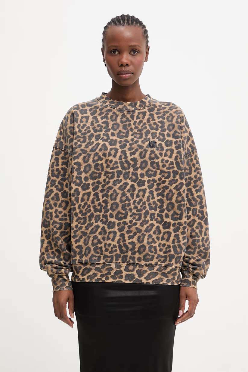 adidas Originals sweatshirt women's brown color at PRM US