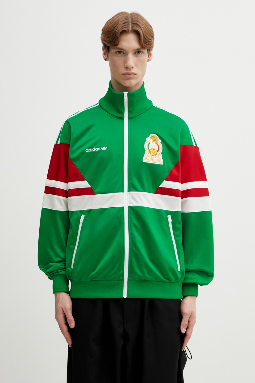 adidas Originals sweatshirt 80s Nylon Archive 3-Stripes Track Top