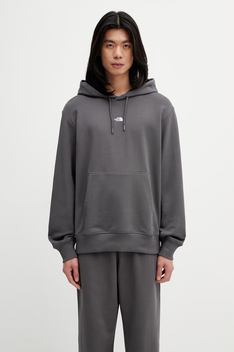 thisisneverthat cotton sweatshirt T-Logo Hoodie men's gray color