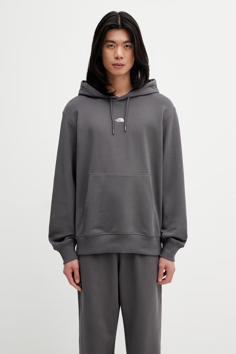 VETEMENTS sweatshirt 3D Oval Logo Oversized men's gray color VETEMENTS sweatshirt 3D Oval Logo Oversized men's gray color
