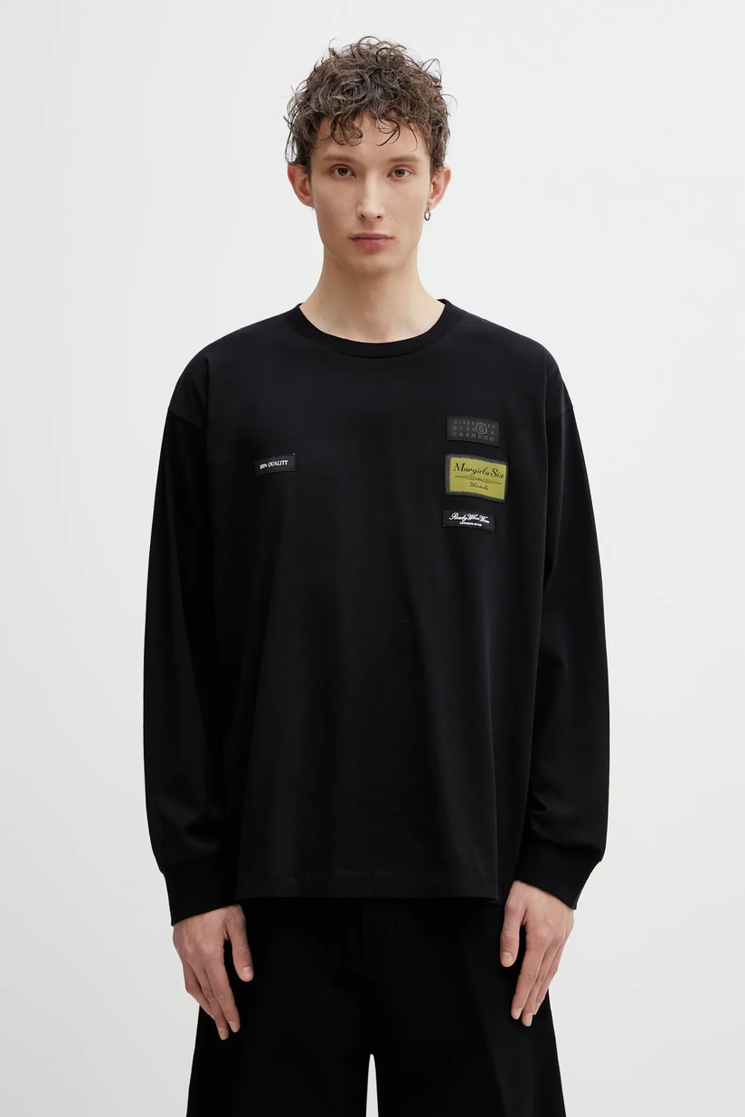 MM6  トップス MM6 Maison Margiela Women's Long Sleeve Top in Mud Brown/Camel MM6