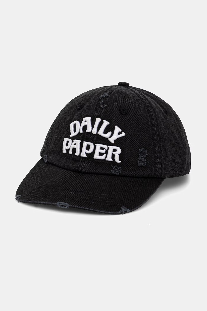 Fred Perry cotton baseball cap Pique Classic black color with an