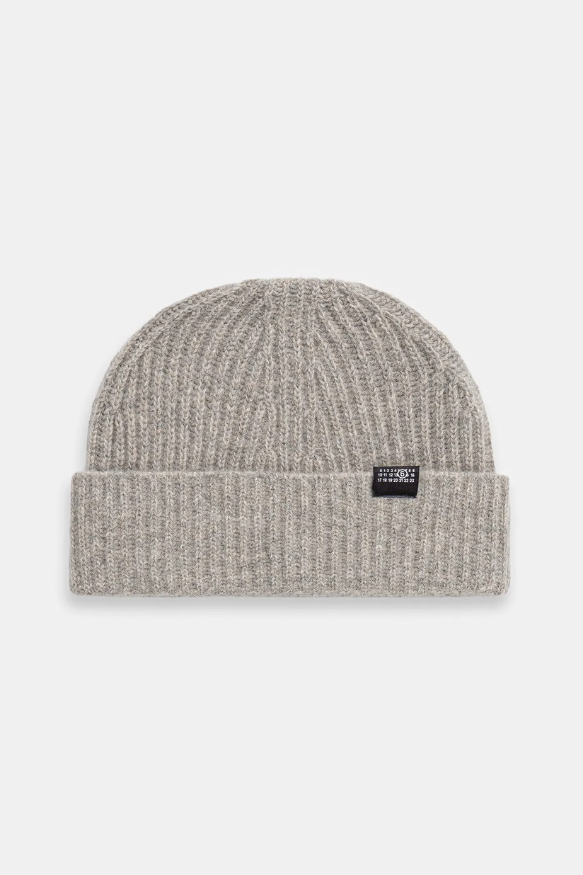 美品 chiiiibag Knit Beanie gray Cement Gray | Sweater Knit Beanie - NOXX