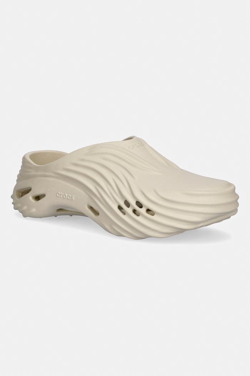 Crocs sliders Classic sandal women's beige color 206761 at PRM US