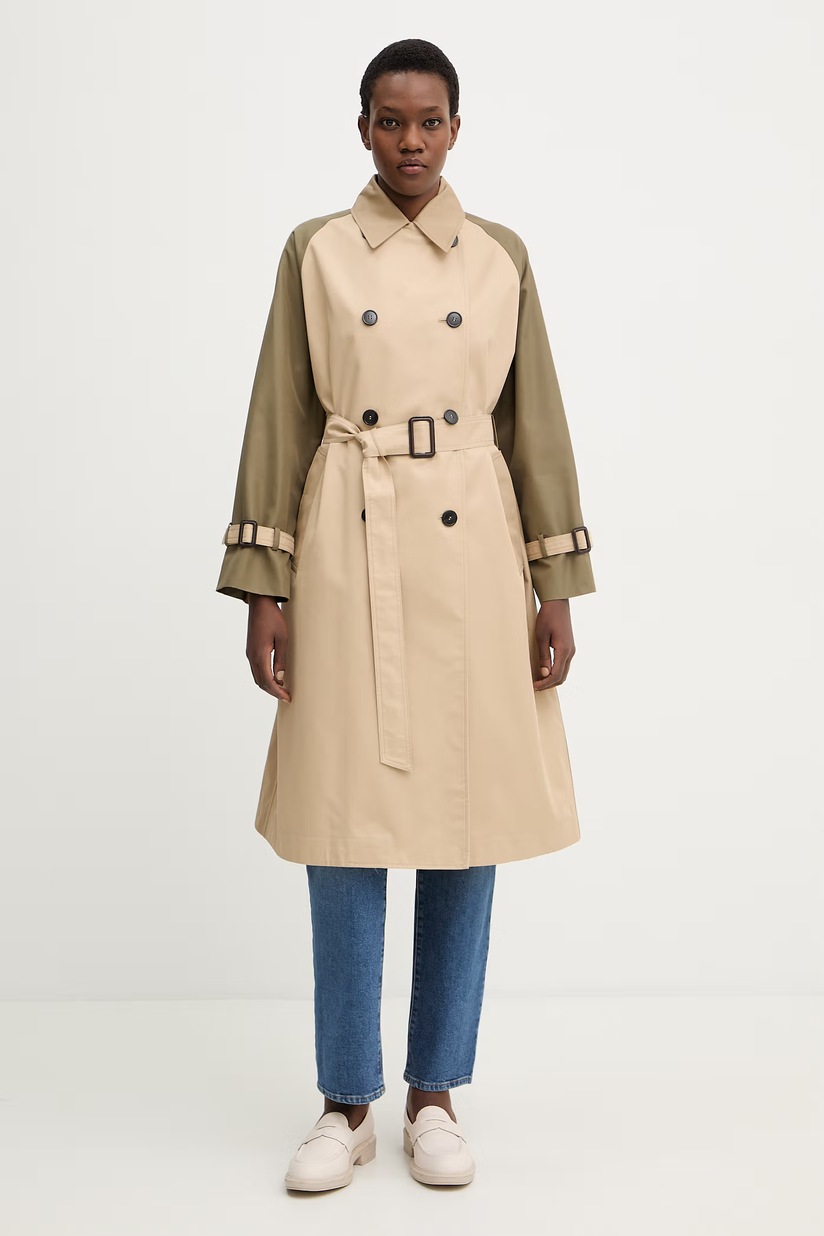 maaitasoo13 Пальто с добавлением шерсти Weekend Max Mara ZUFOLO цвет бежевый