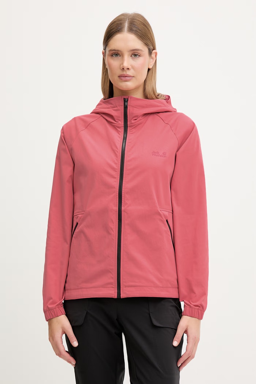 Куртка adidas Z.N.E. женская цвет розовый переходная JP4191