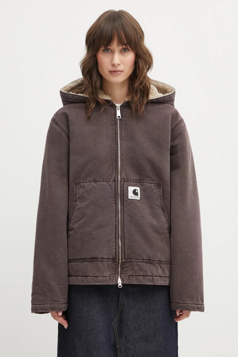 The North Face down jacket 1996 Retro Nuptse women's brown color