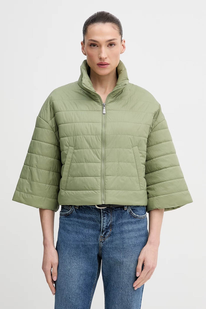 Куртка adidas Essentials Climawarm цвет зелёный демисезонная