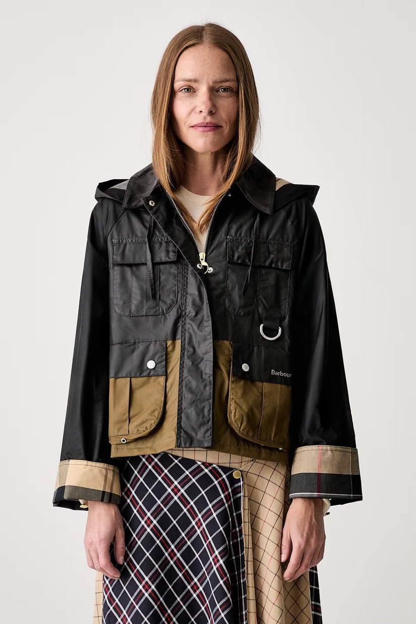 Джинсовая куртка JW Anderson Layered Denim Jacket женская цвет