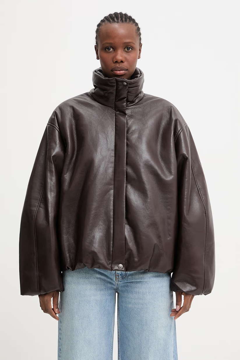The North Face down jacket 1996 Retro Nuptse women's brown color