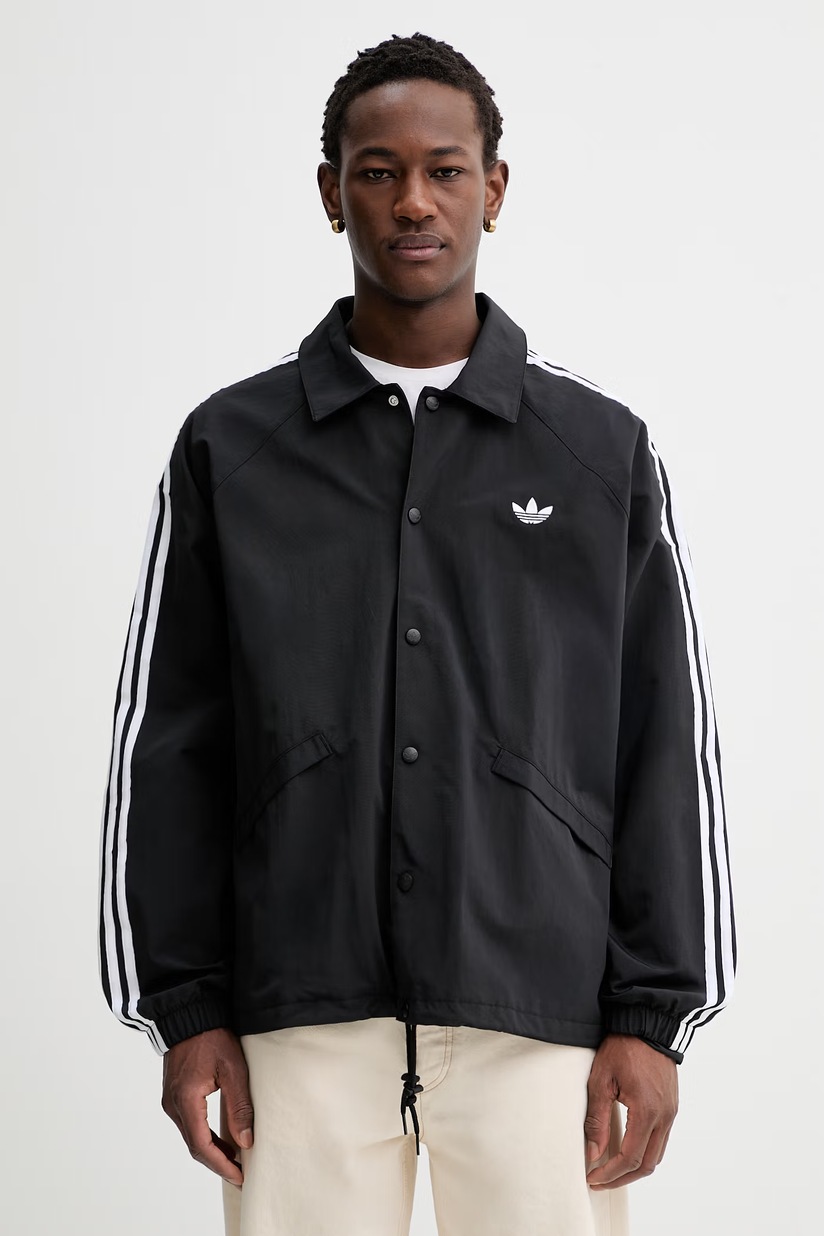 adidas Originals bomber jacket OS BOMBER men's black color JC7546