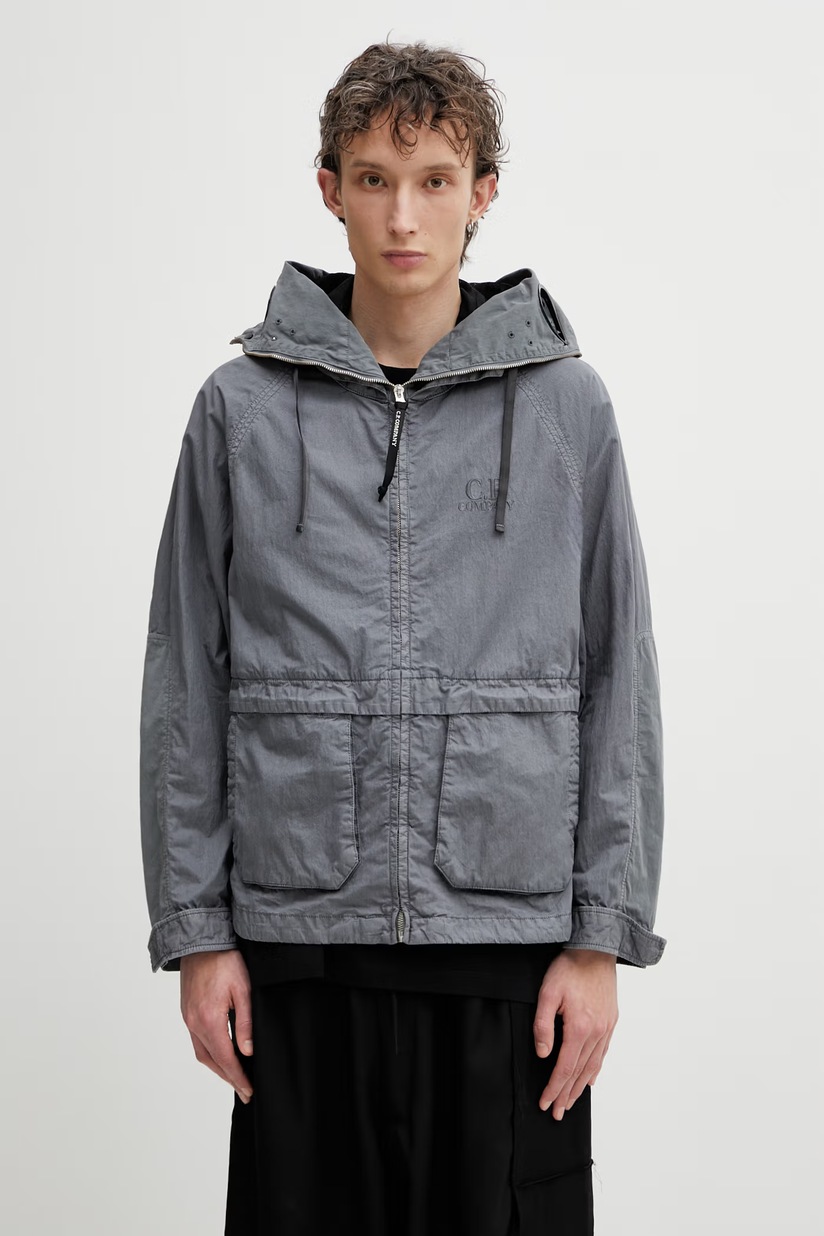 C.P. COMPANYジャケット　グレーｍ C.P. Company down jacket gray color 19CMOW013A006369M at PRM US