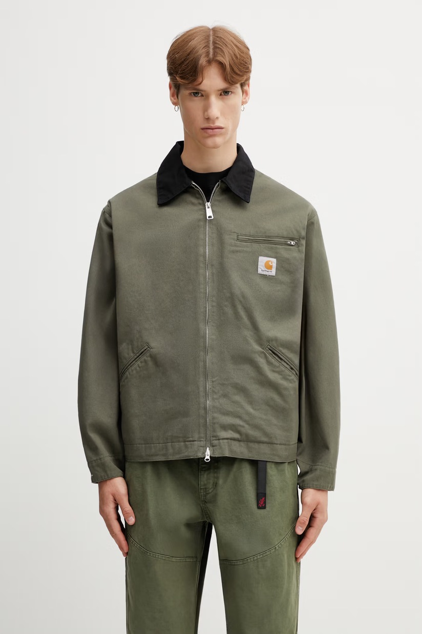 Carhartt WIP jacket Skyton Liner men's green color I032990.1YFXX