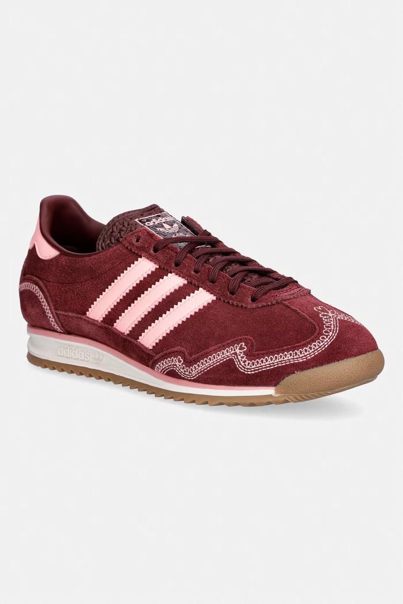 adidas gazelle silver green womens adidas Gazelle Collegiate Burgundy White main image 0