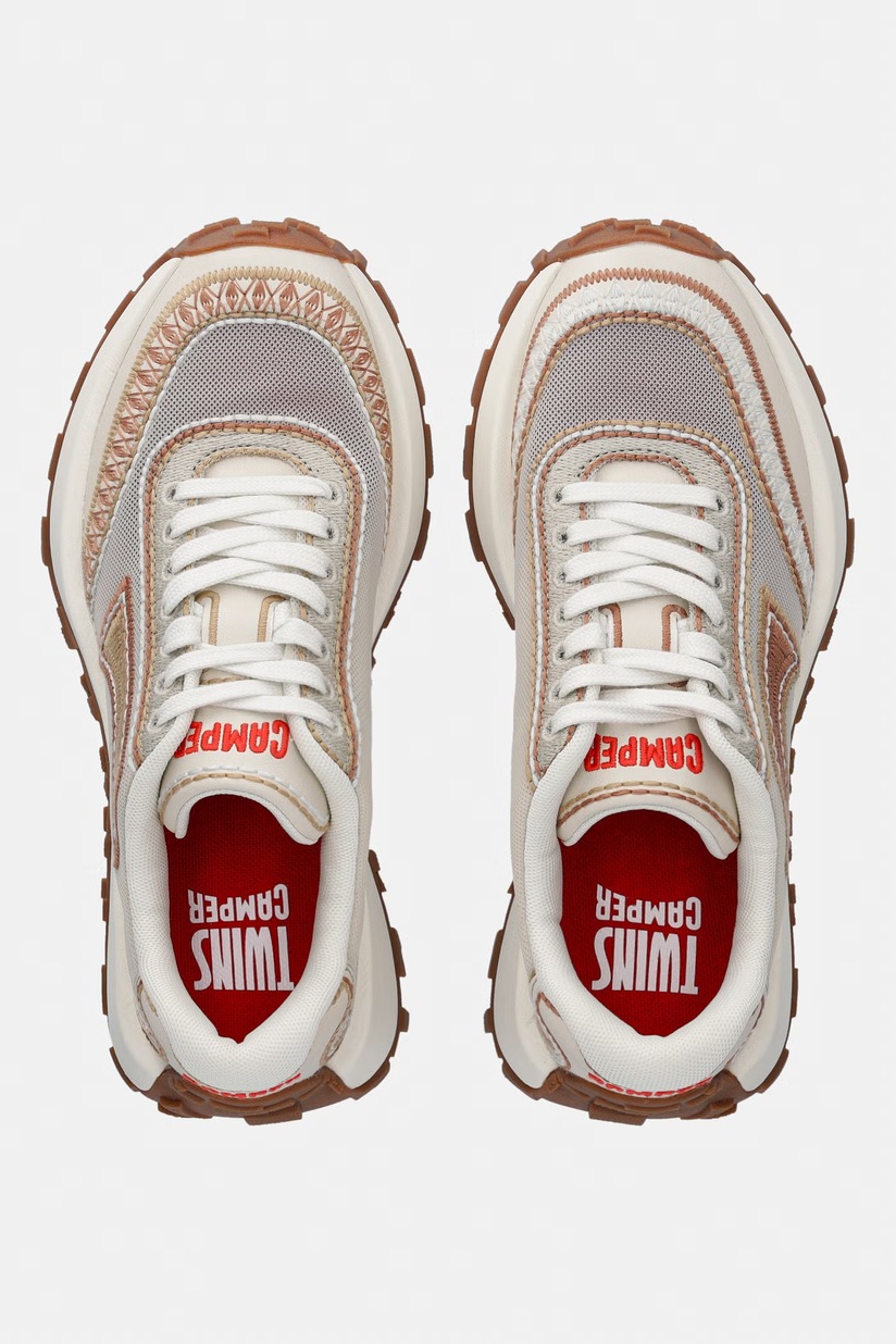 Шкіряні кросівки Tommy Jeans TJW LOW PROFILE RUNNER LTHR MIX колір