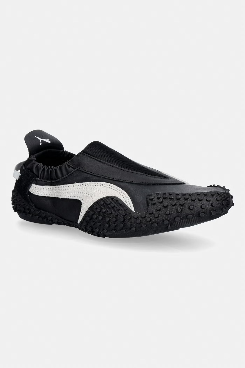 Puma leather sneakers x Dua Lipa black color at PRM US