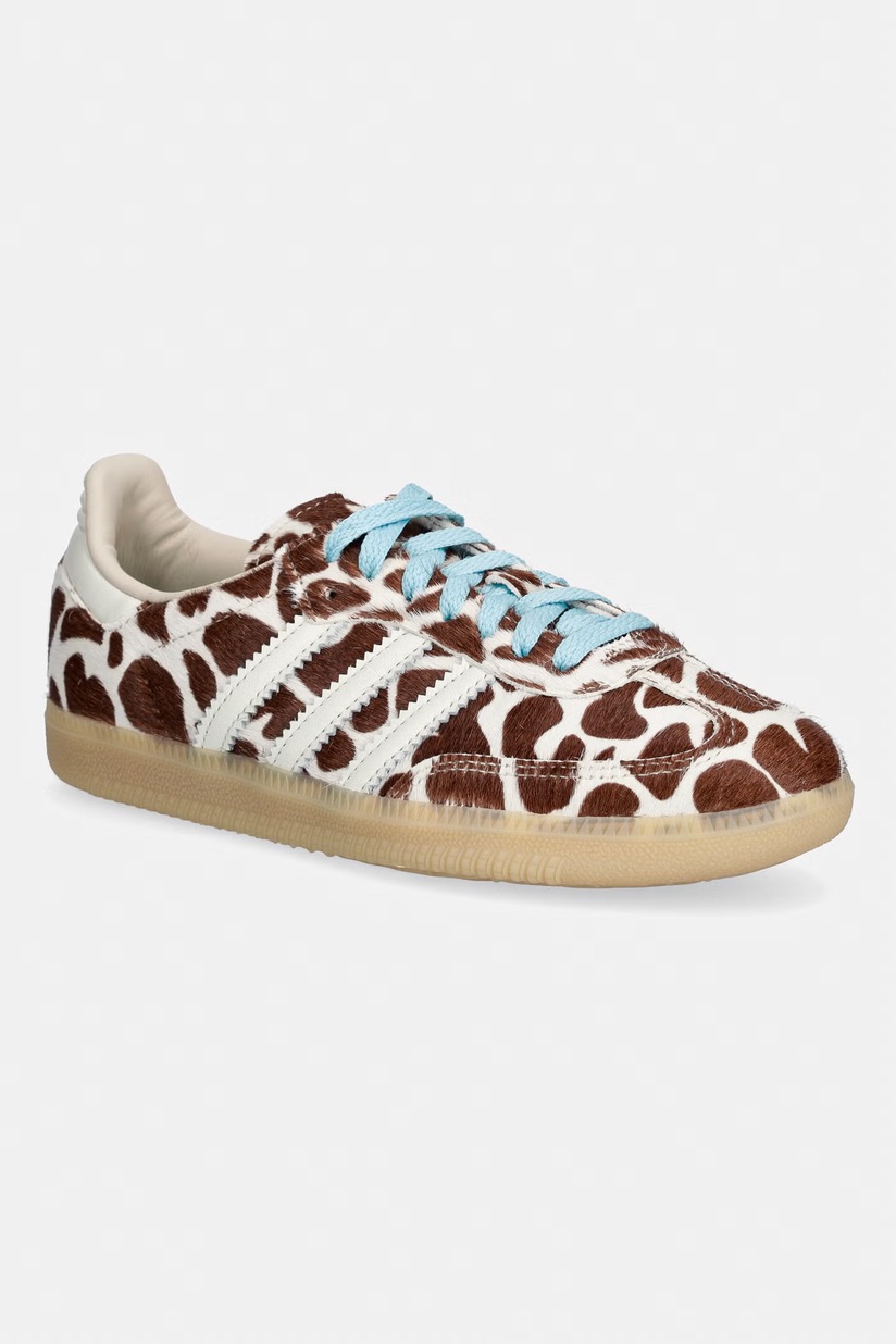 Замшевые кроссовки adidas Originals GAZELLE цвет коричневый JH5666