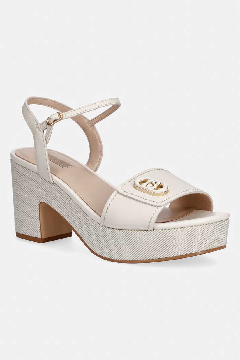 ザクロ Kurt Geiger London sandale Kensington culoarea bej 8489940609