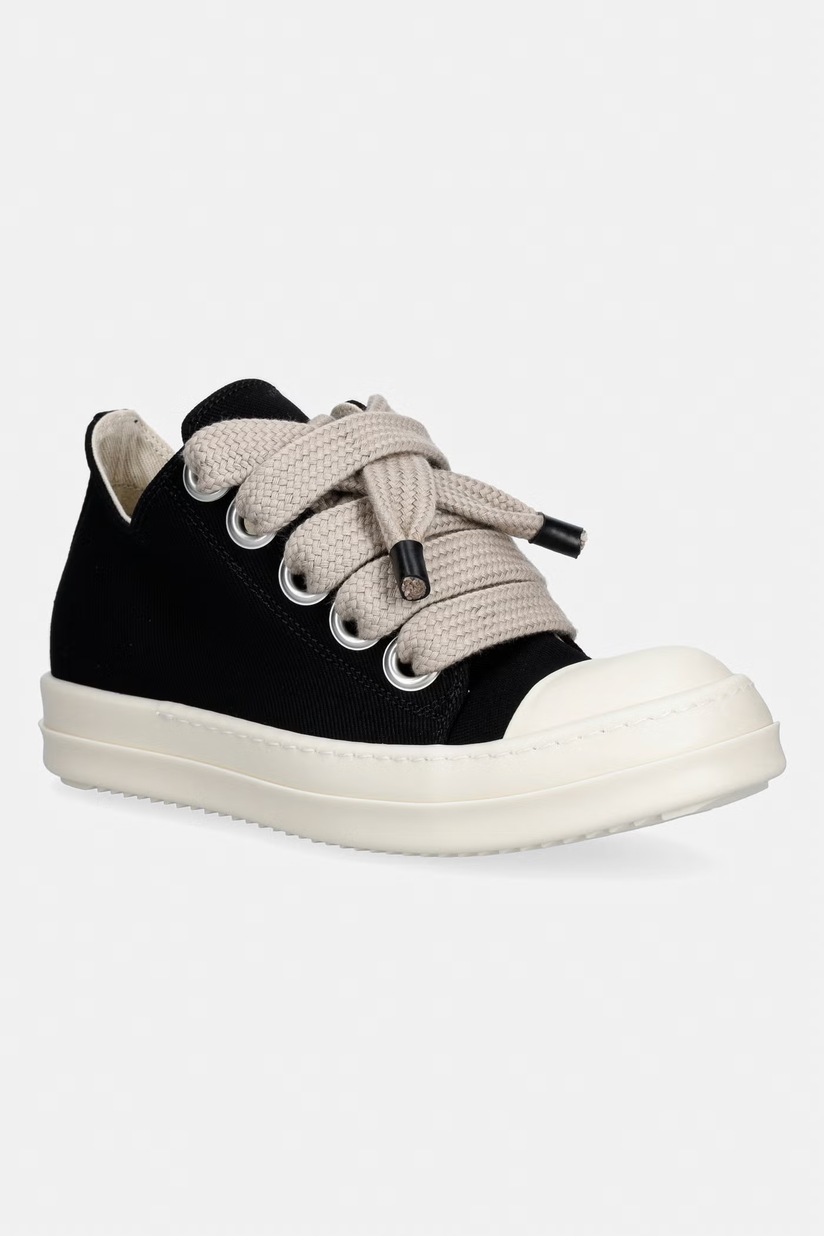 Rick Owens DRKSHDW Denim Jumbolace Low Sneakers Women's black