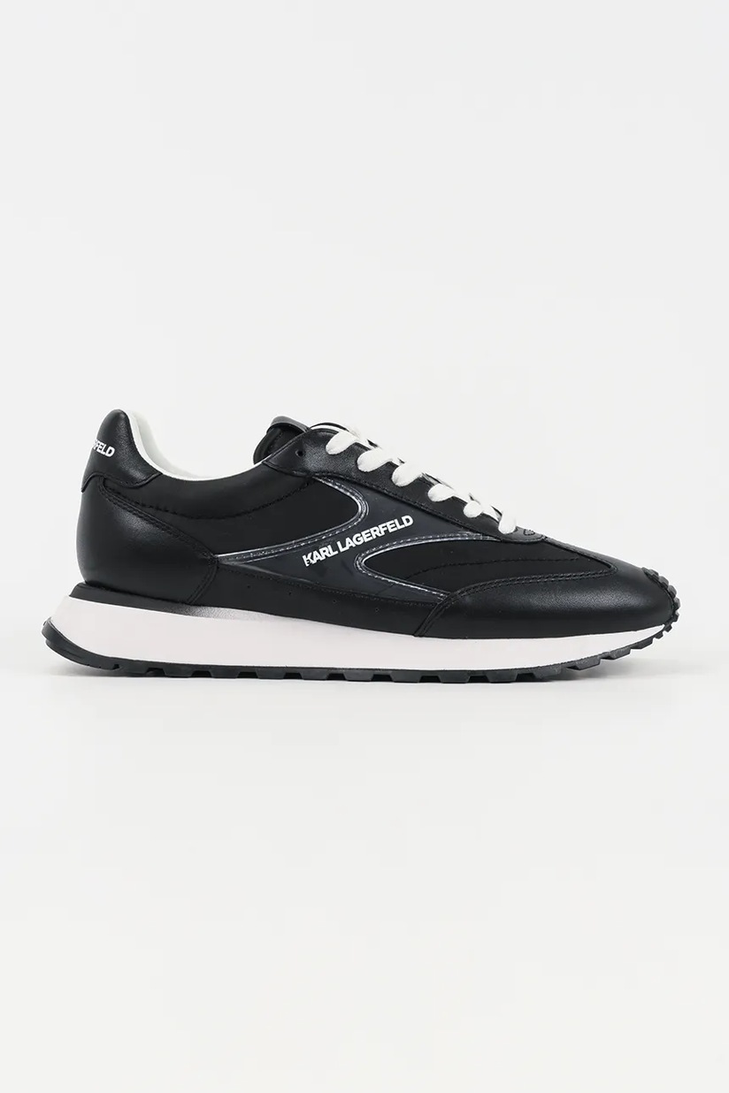 Karl Lagerfeld sneakers din piele KAPRI KUSHION culoarea negru