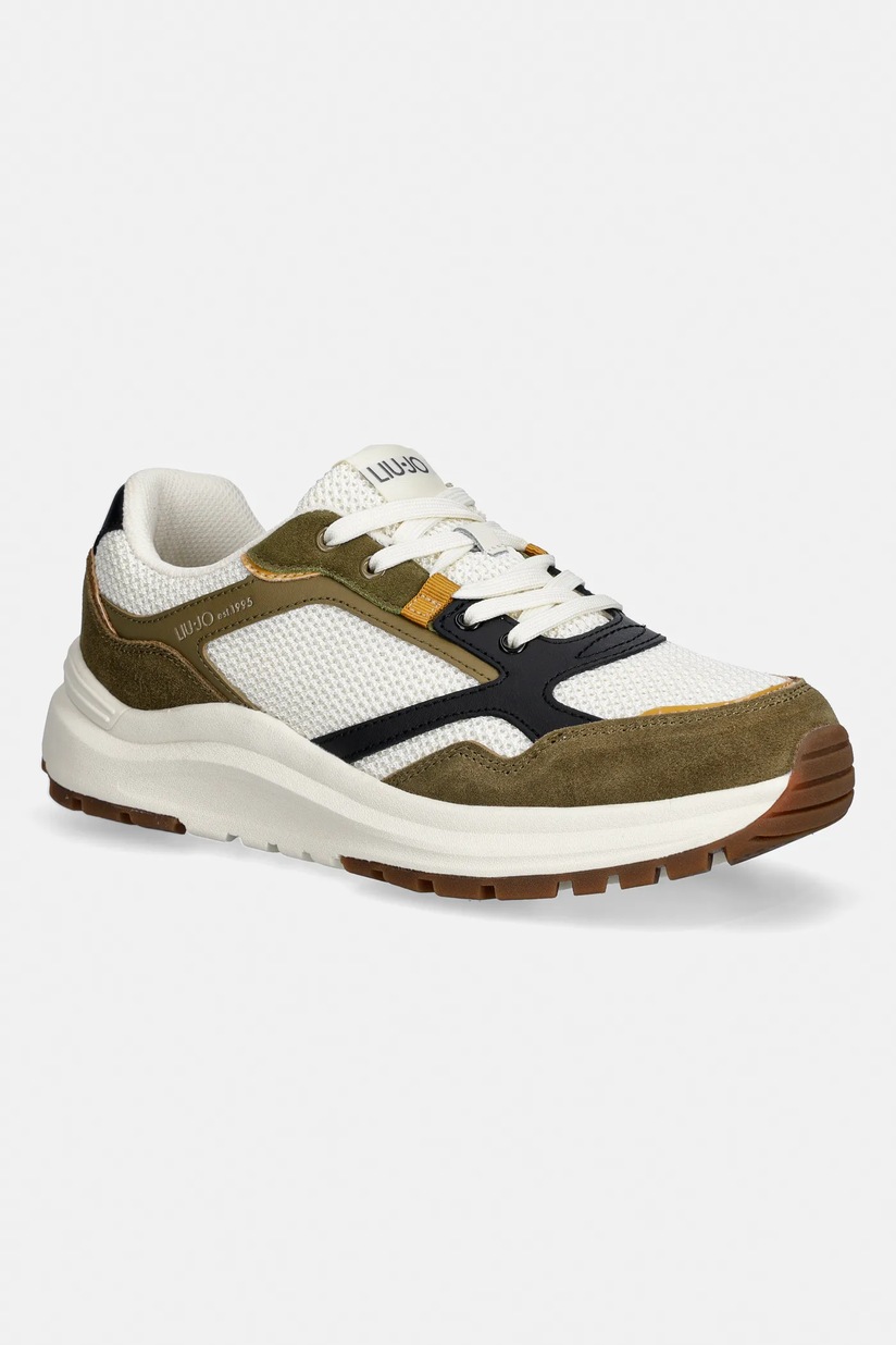 Sneaker Uomo Liu Jo Big 05 In Pelle E Sintetico, Design Raffinato, Versatile Per Look Casual Ed Eleganti