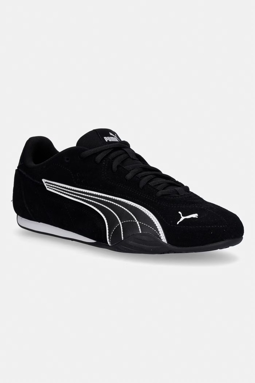 Puma suede sneakers Suede Lux black color 395736 at PRM US