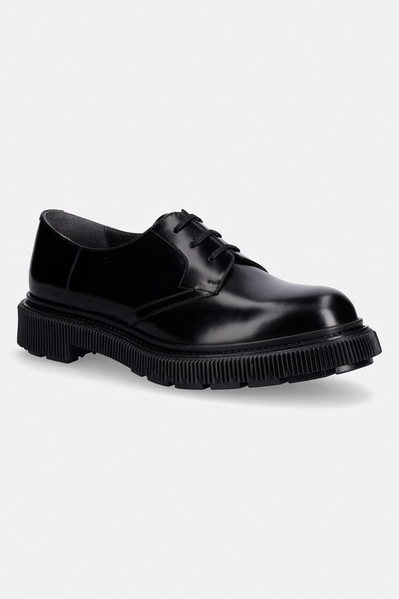 Filling Pieces shoes Derby Gradient men's black color 74927891861