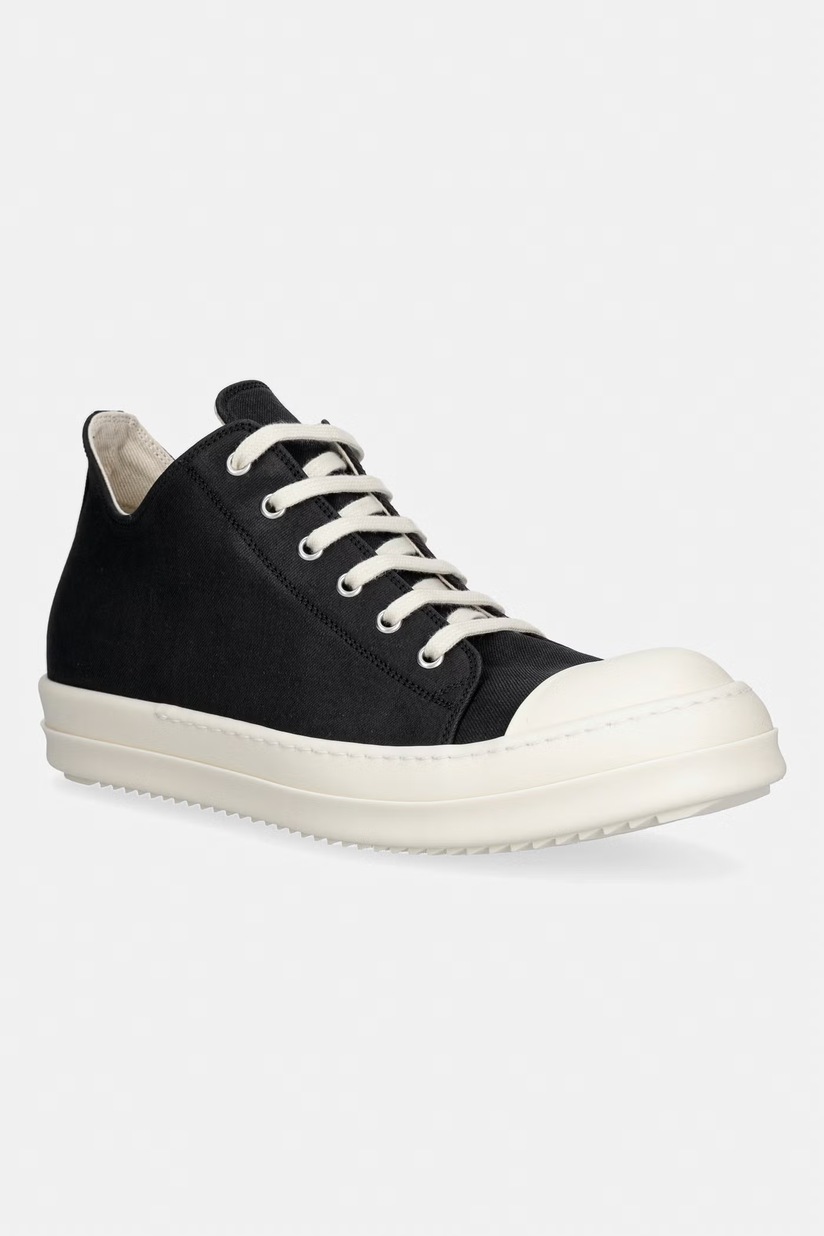 Rick Owens DRKSHDW plimsolls Low Sneaks black color DU02E7802.DO