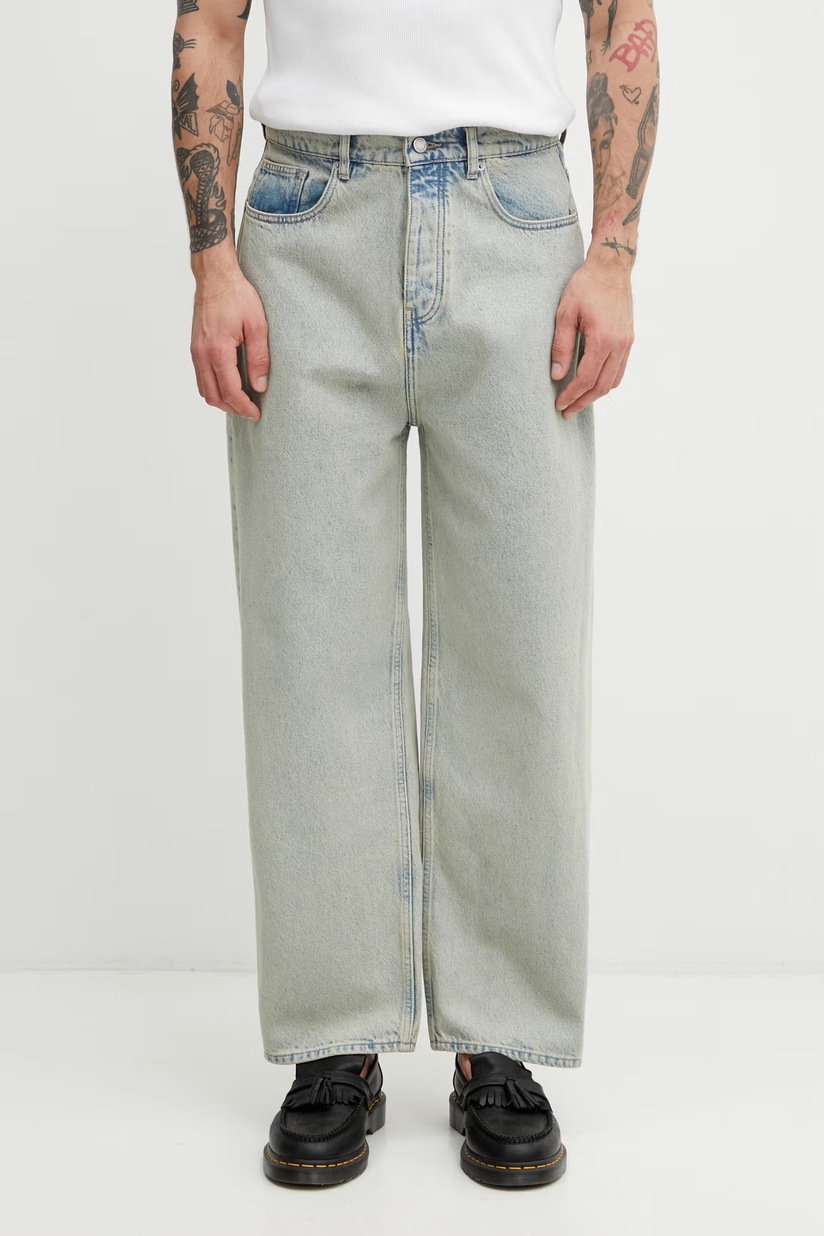ANDERSSONBELL RODEO CARPENTER ダブルニー　ワイド ANDERSSON BELL(アンダースンベル)のRODEO CARPENTER WIDE JEANS BLACK