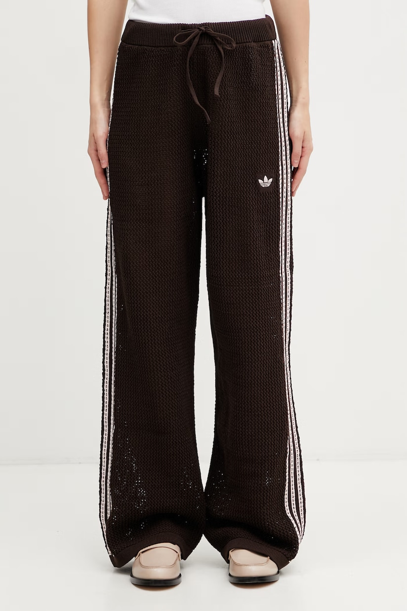 adidas Originals joggers Beckenbauer Classic brown color with an