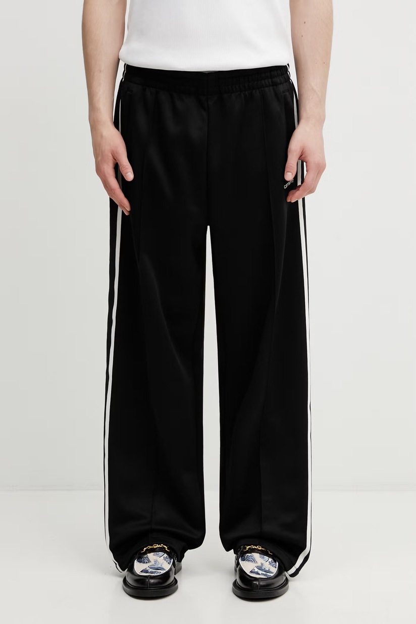 Carhartt WIP joggers Chase Sweat Pant black color smooth I033667