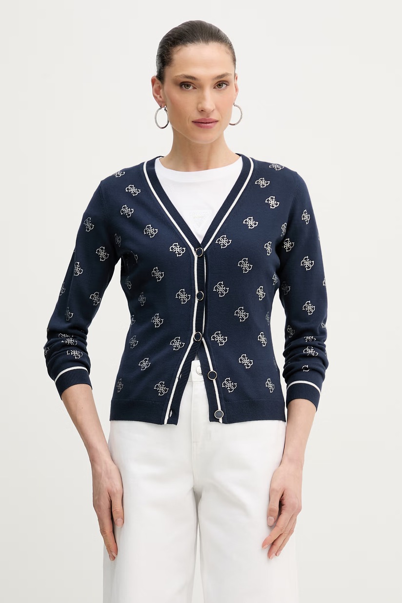 Хлопковый кардиган Polo Ralph Lauren цвет синий 211891643 | ANSWEAR.ua