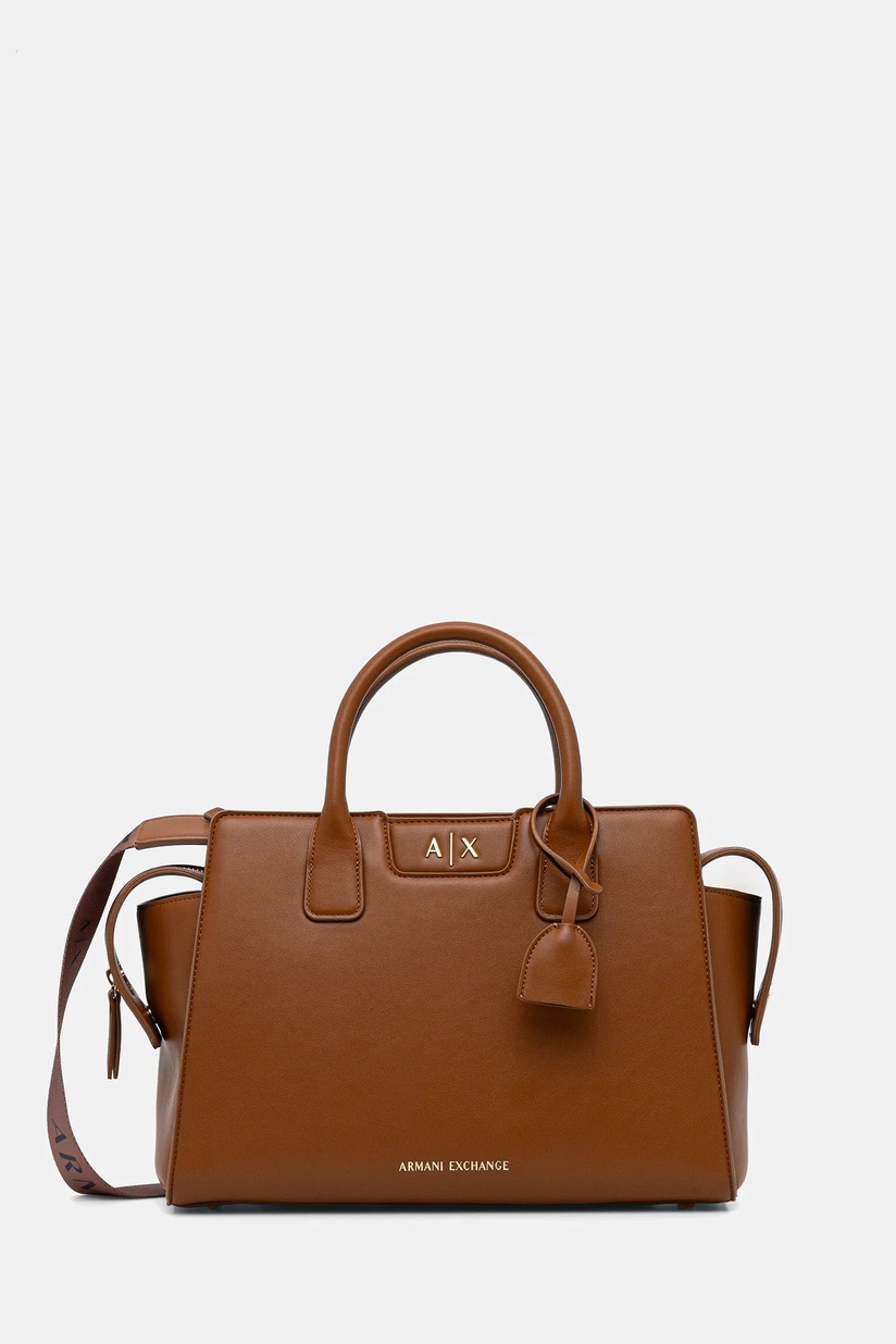 Armani Exchange geantă culoarea maro, XW000324 AF11902 | ANSWEAR.ro