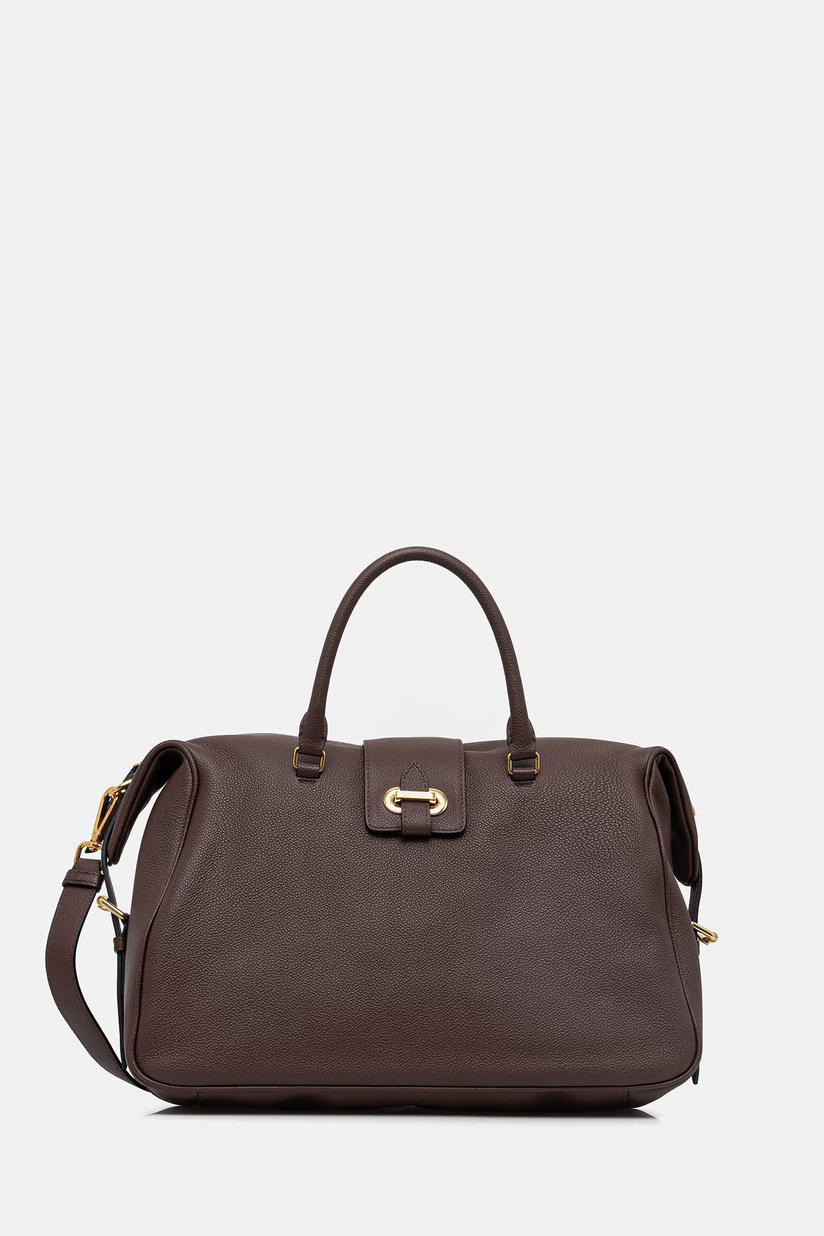 Замшева сумочка AllSaints JUPITER колір коричневий W363XD | ANSWEAR.ua