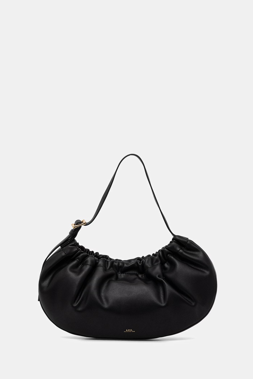 A.P.C. handbag SAC NINON HOOP black color PUAAT.F67049 at PRM US