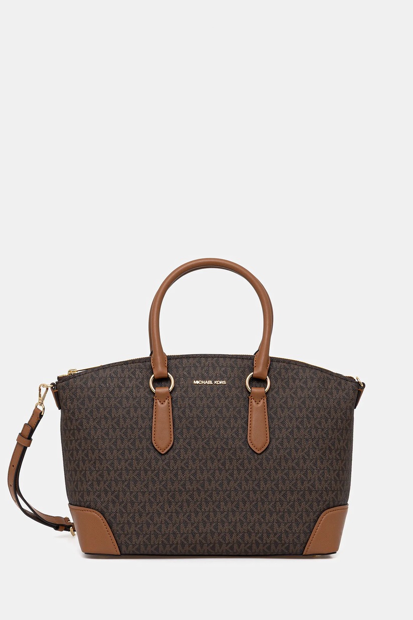 MICHAEL Michael Kors geantă FLORA culoarea maro, 30T5GFFS2B