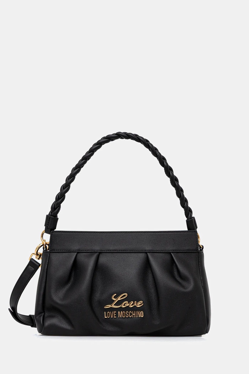マイン Love Moschino geantă culoarea negru, JC4252PP0MKS0000 | ANSWEAR.ro