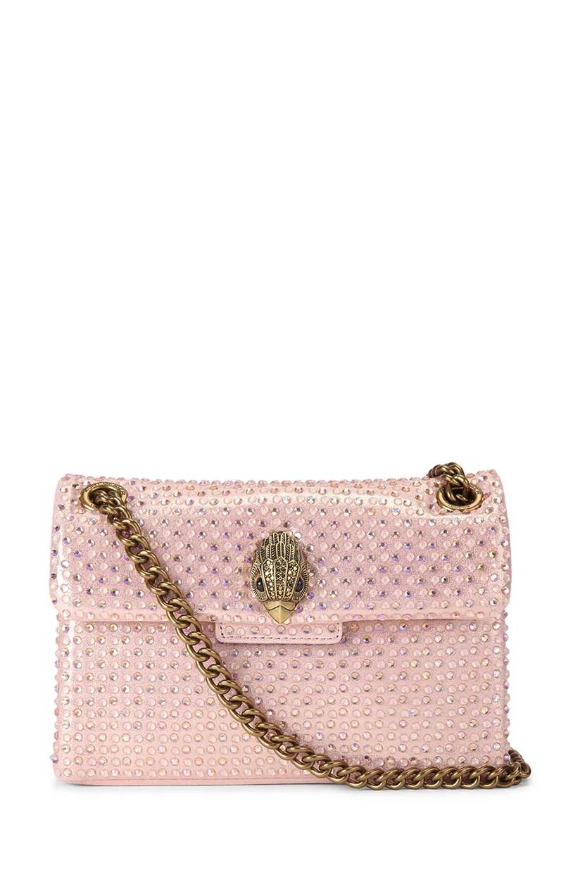 Kurt Geiger London geantă de piele culoarea portocaliu, 4354691019