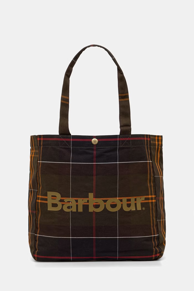 Сумка Barbour Wax Leather Briefcase колір зелений UBA0004 | ANSWEAR.ua