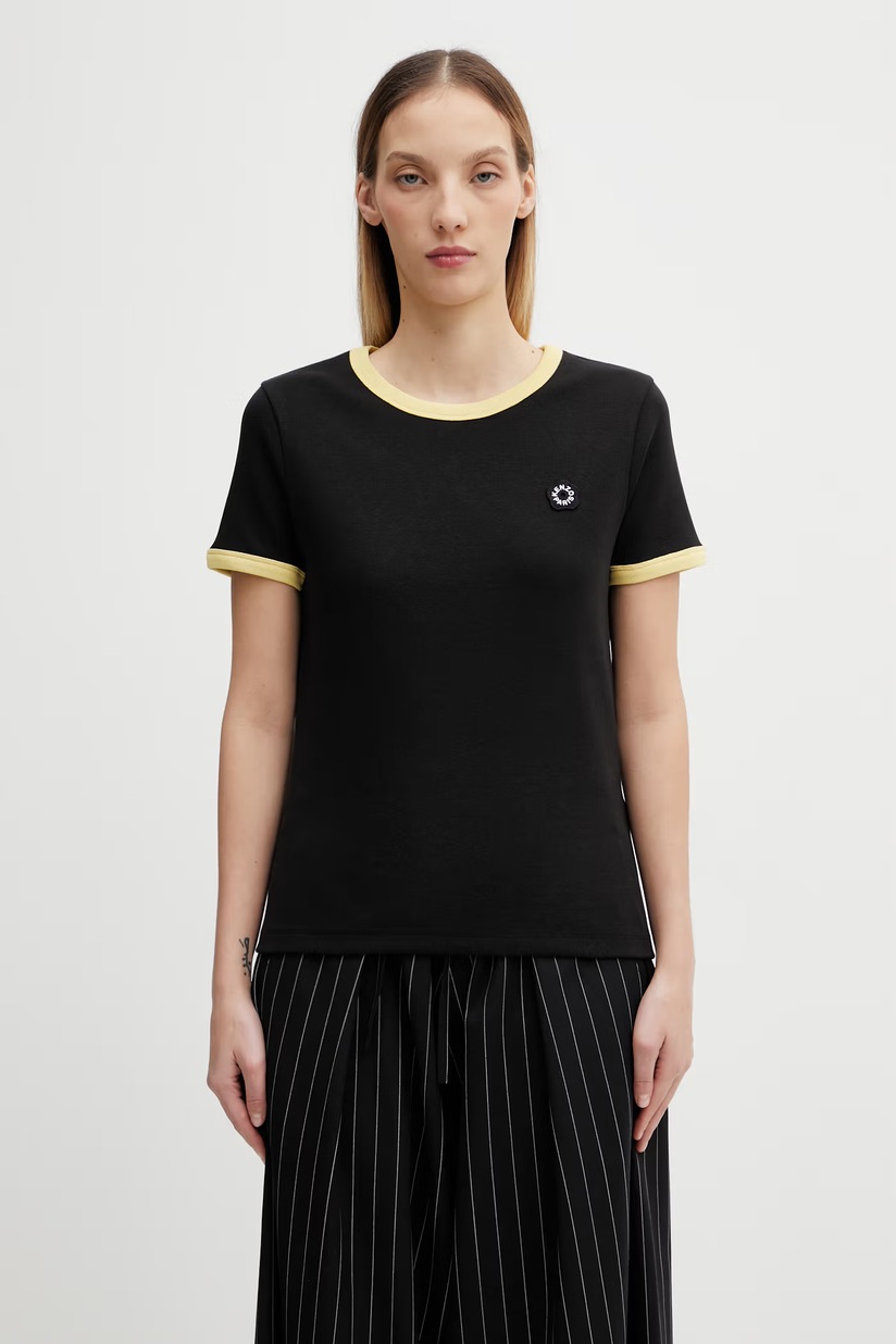 Maison Kitsune Tシャツ XS Maison Kitsune T-Shirt Handwriting Comfort Black-White