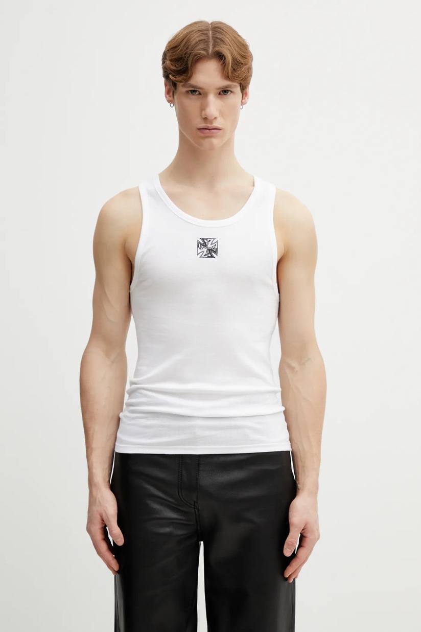 Rick Owens cotton t-shirt Tarp T men's black color DU01E3158.RN at